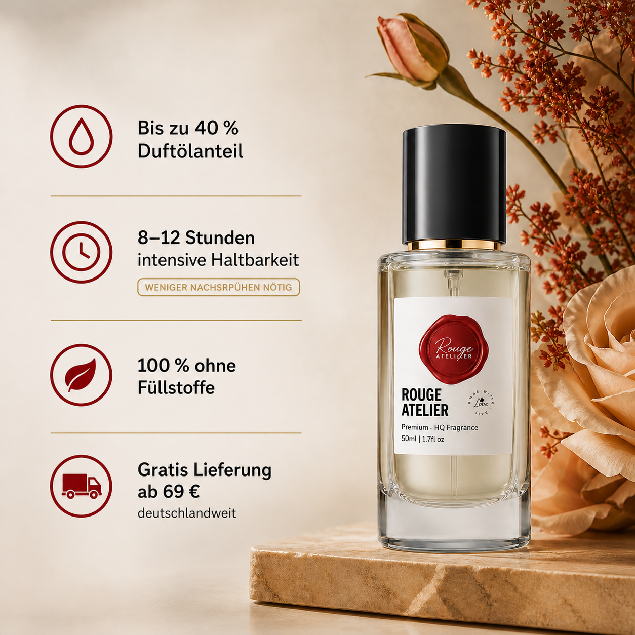 01  Extrait de Parfum – Geht in die Richtung von BLEU | 50 ml